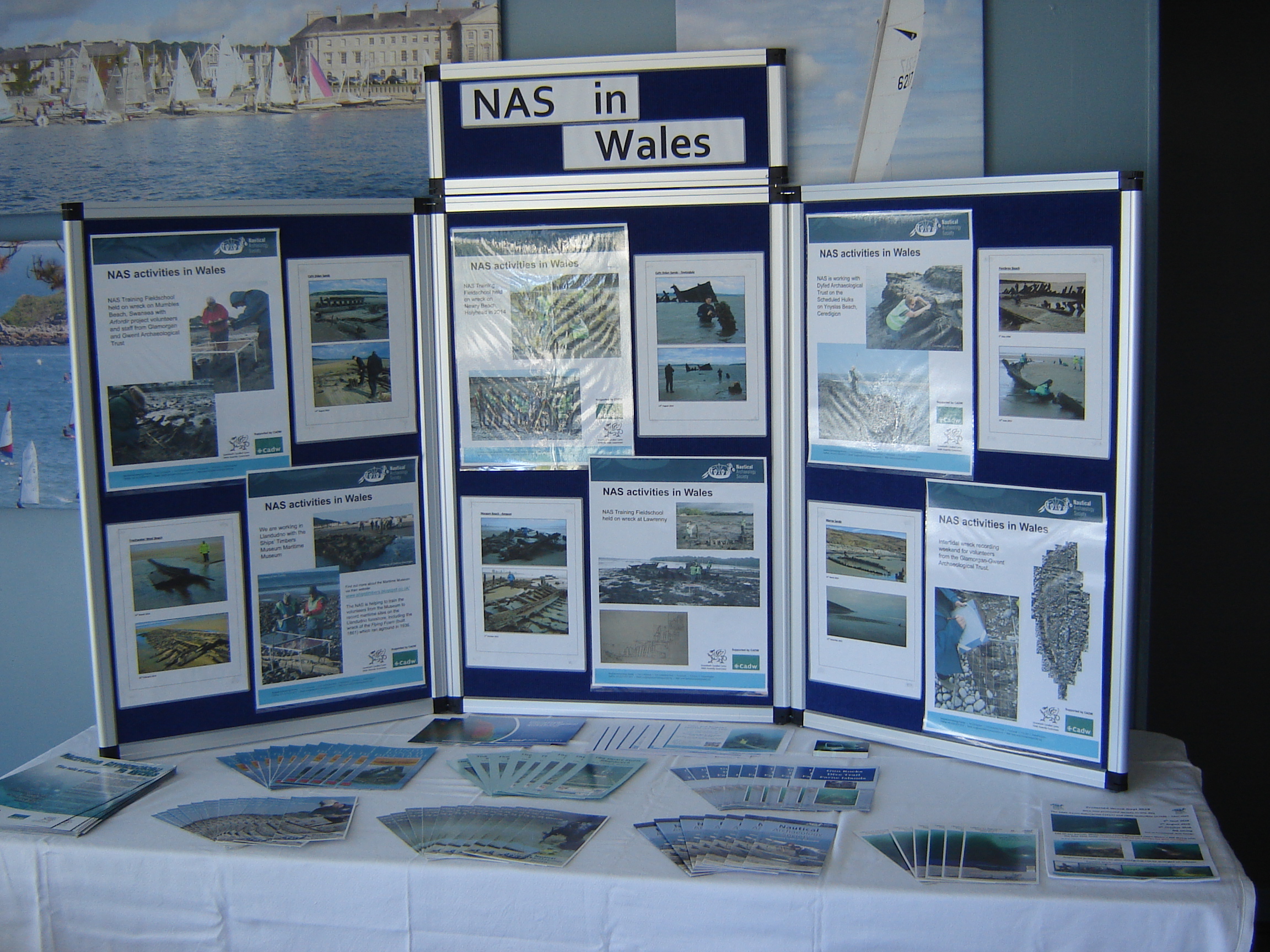 The Nautical Archaeology Society Display